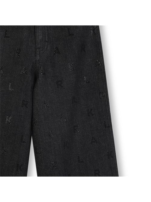 Jeans logo KARL LAGERFELD | Z30595NERO